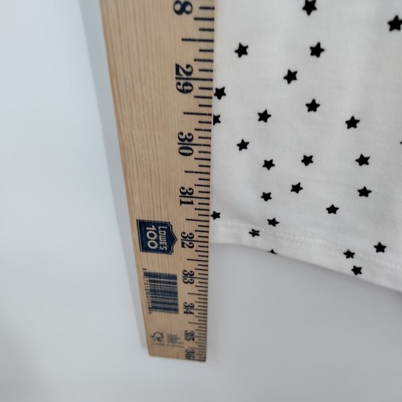 Forever 21 Knit Dress - Cream/Black Stars Printed - Small - Picture 7 of 11